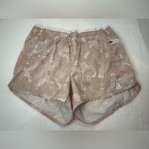 Reebok Woman’s All Around Active Shorts With Inner Brief & Side Zipper Pocket